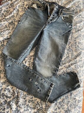 Lucky Brand Faded Blue Button-Fly Denim Jeans